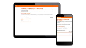 Configurateur des rubans LED