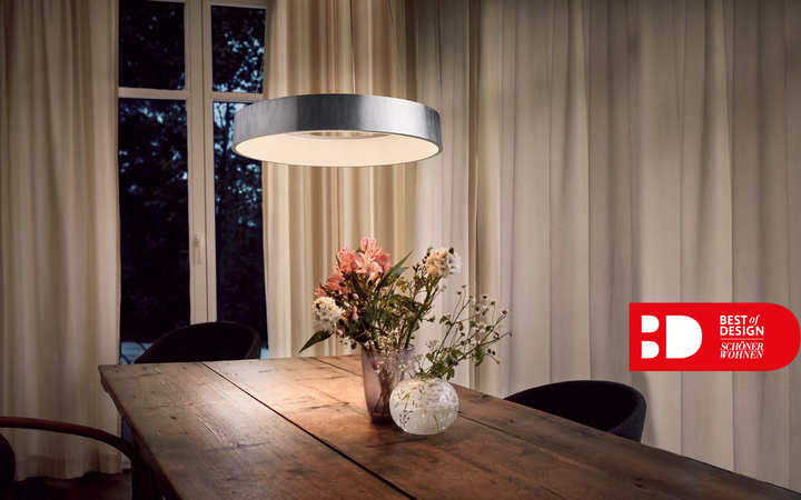 Met het nieuwe "BEST OF DESIGN"-predikaat beloont SCHÖNER WOHNEN hoogwaardige en unieke designconcepten in de meubelindustrie om klanten te begeleiden en beter te informeren over trends en p