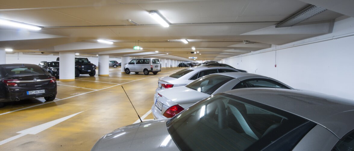 Des tubes LED OSRAM SubstiTUBE innovants au parking Contipark de Wiesbaden
